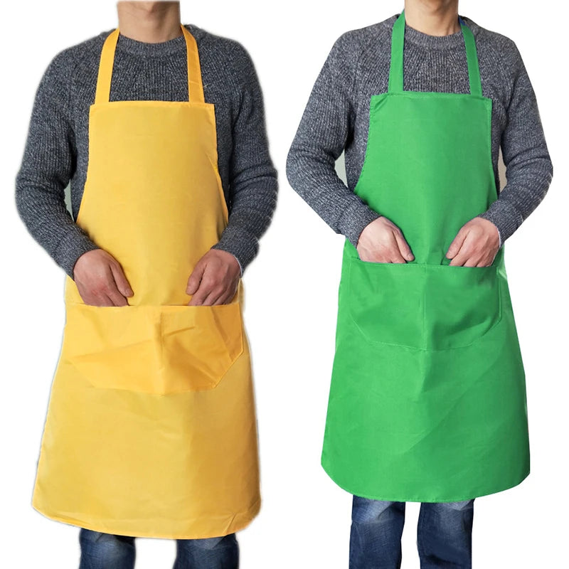 tablier de cuisine orange