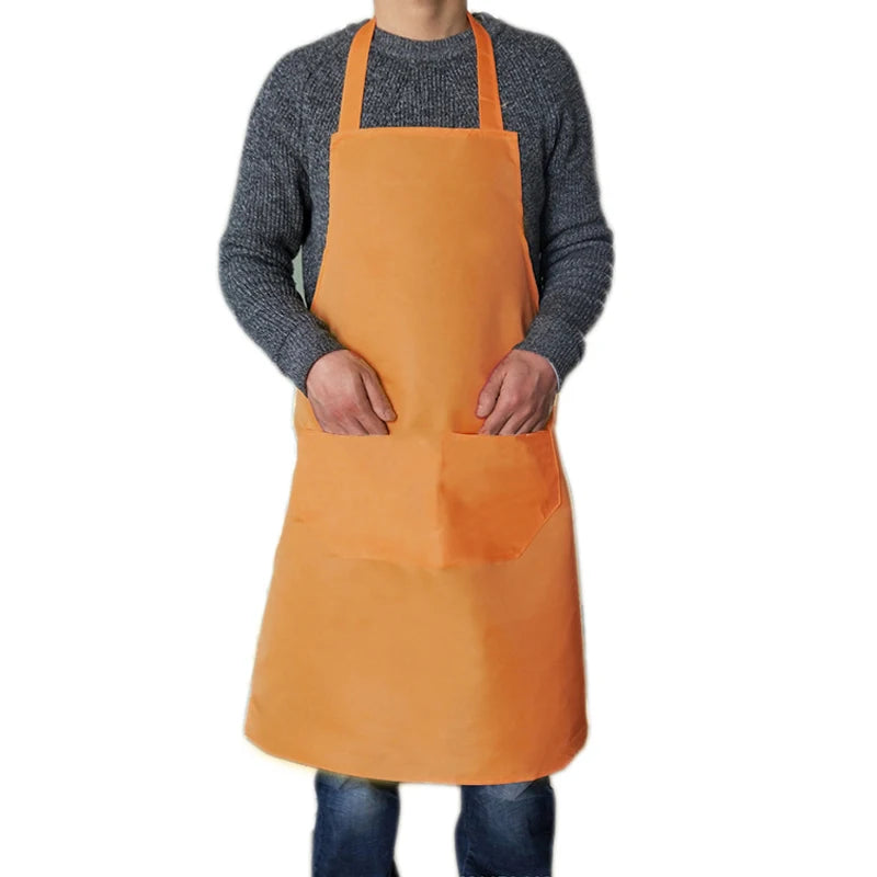 tablier de cuisine orange