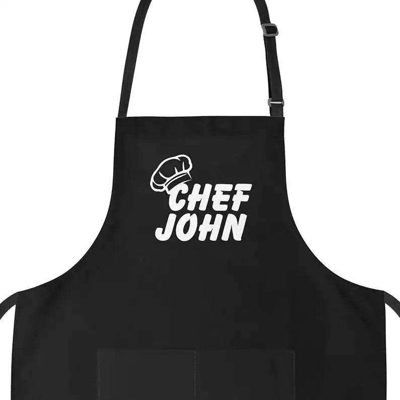 tablier de cuisine avec prénom