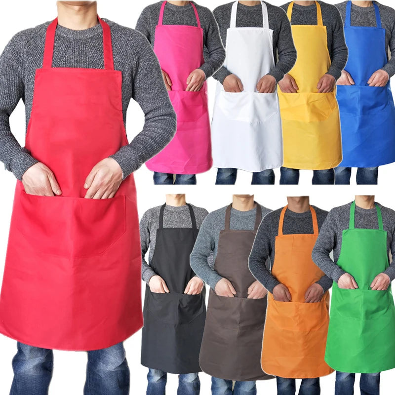 tablier de cuisine orange
