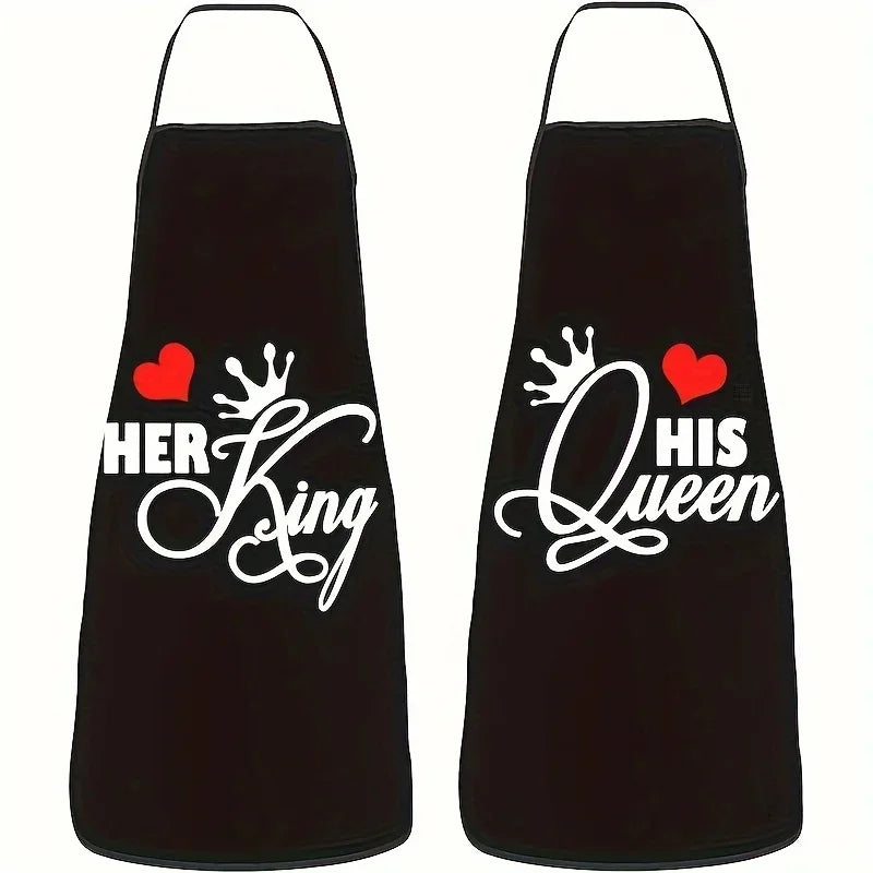 tablier de cuisine couple