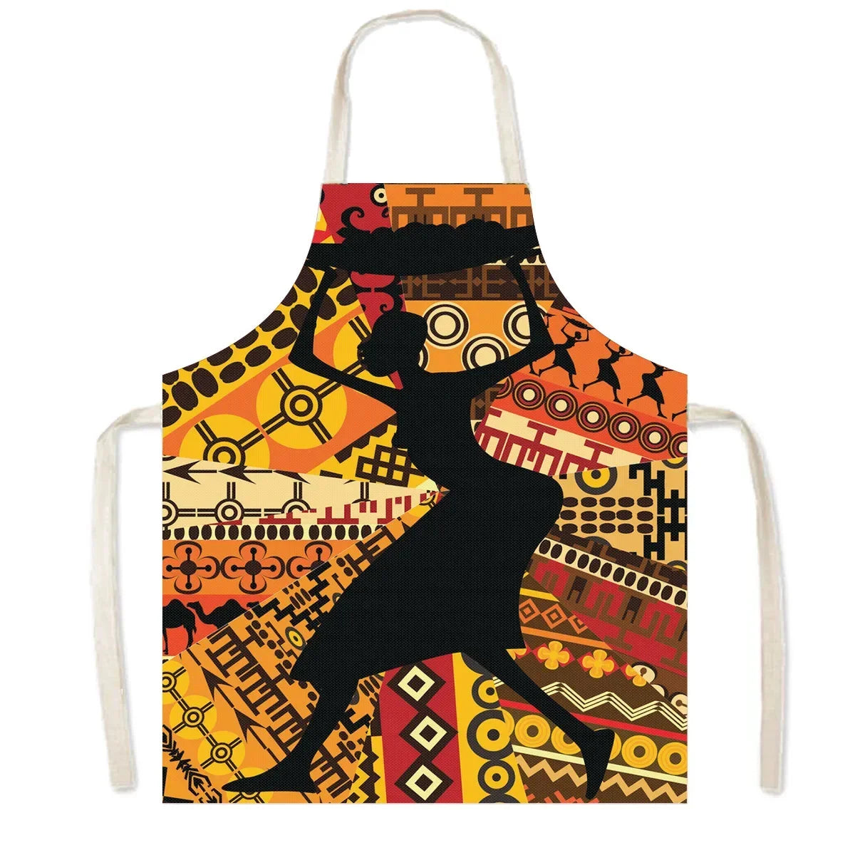 tablier de cuisine femme noir