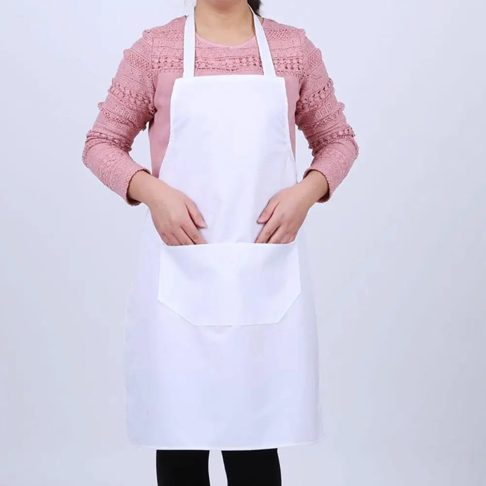 tablier blanc de cuisine