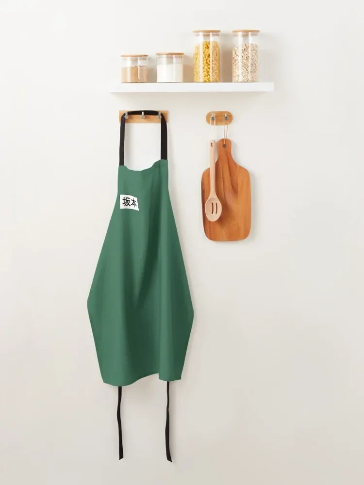 tablier de cuisine vert