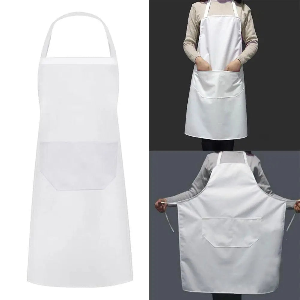 tablier blanc de cuisine