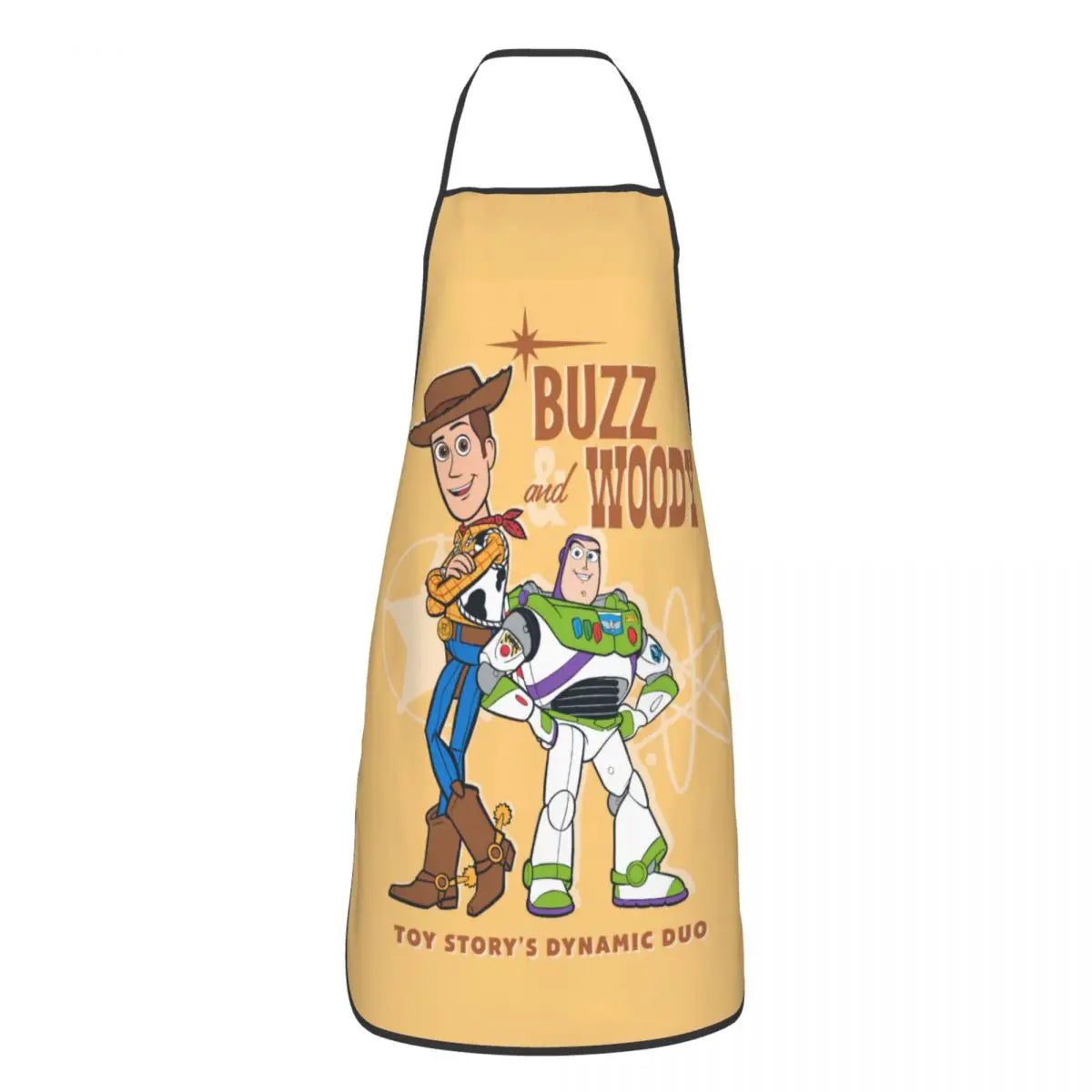 tablier de cuisine Disney adulte avec Buzz et Woody en duo