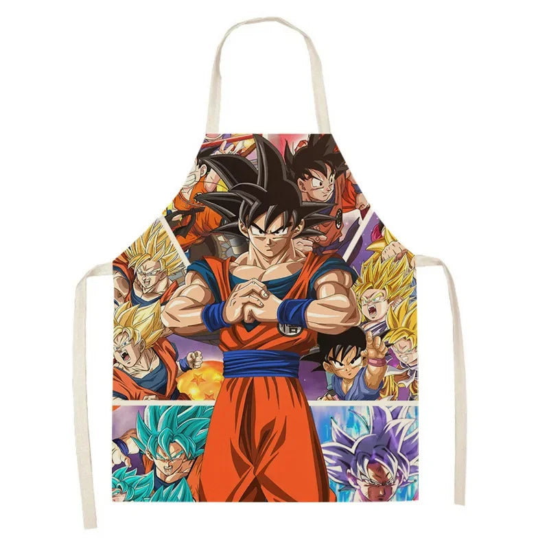 tablier de cuisine Dragon Ball avec plusieurs personnage