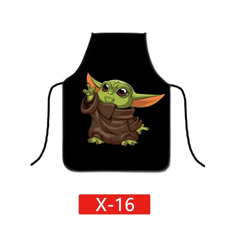 tablier de cuisine Star Wars avec Grogu