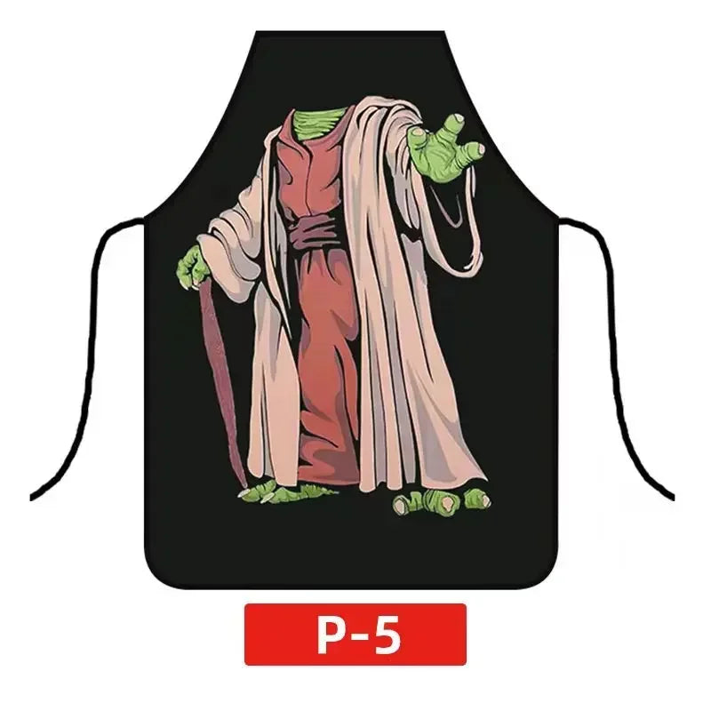 tablier de cuisine Star Wars corp Yoda