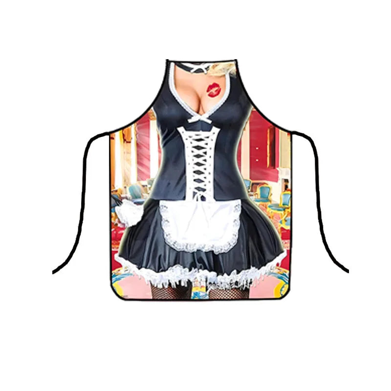 tablier de cuisine adulte femme de ménage sexy