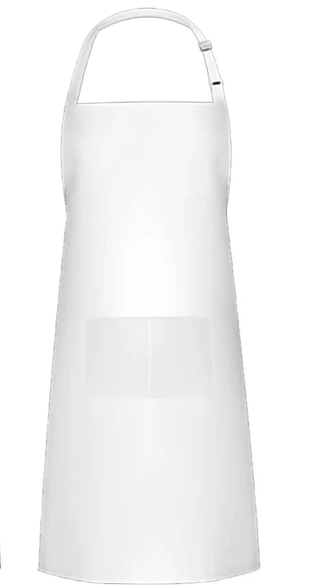 tablier de cuisine avec prénom blanc