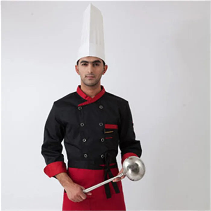 tablier de cuisine haut de gamme noir