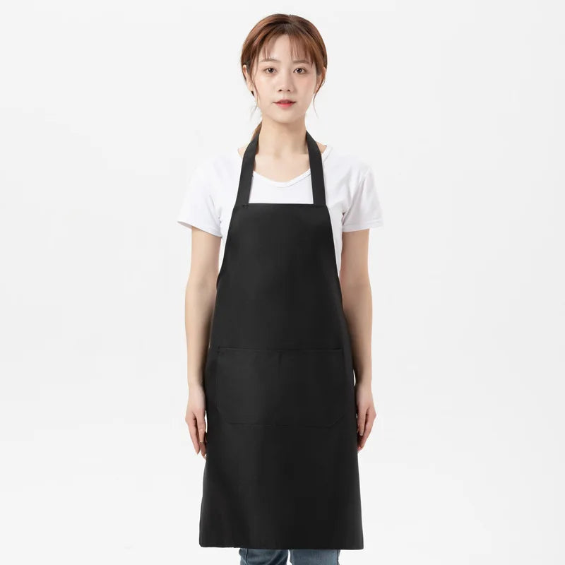 Customiser tablier de cuisine noir