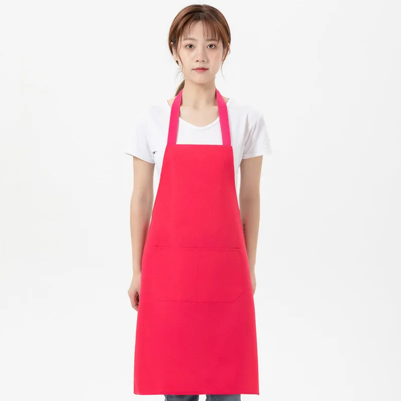 Customiser tablier de cuisine rose