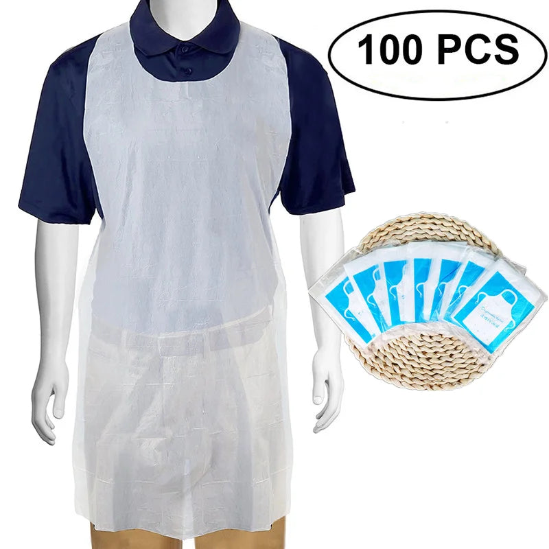 tablier de cuisine en plastique