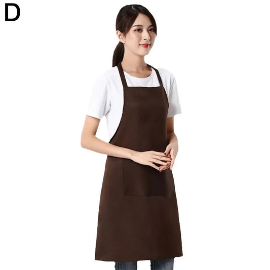 tablier de cuisine marron
