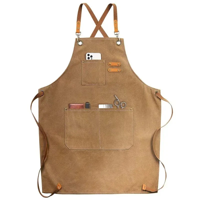 beau tablier de cuisine homme kaki