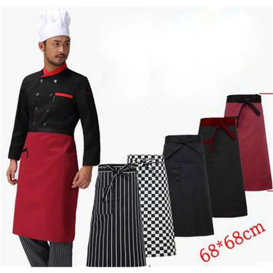 tablier bas de cuisine avec les cinq couleur