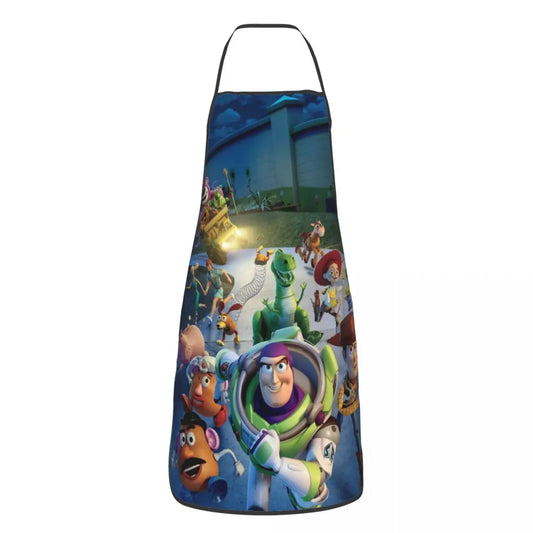 tablier de cuisine Disney adulte avec buzz et les amis