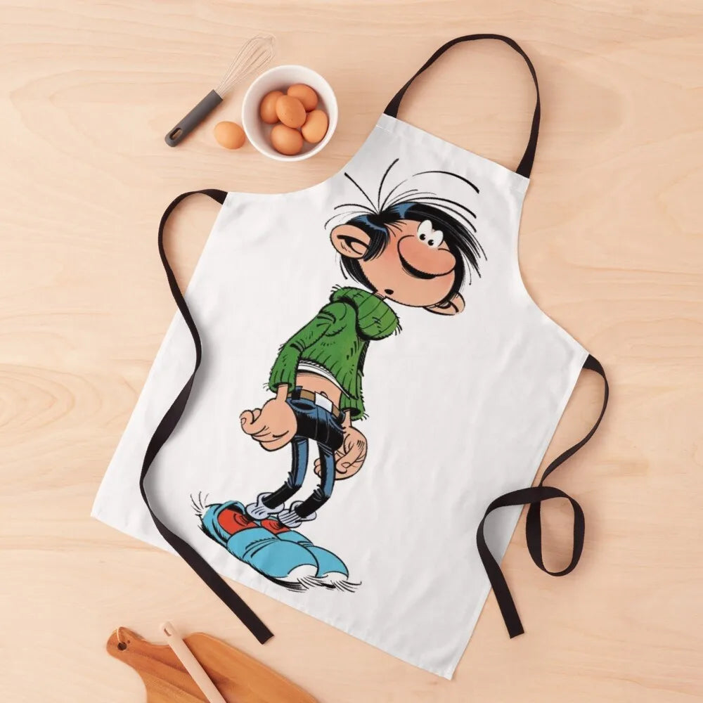 tablier de cuisine Gaston Lagaffe