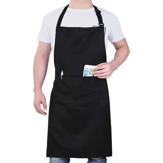 tablier de cuisine XXL noir
