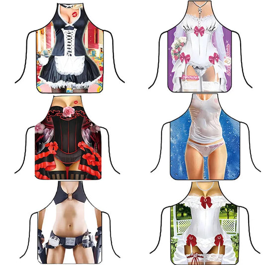 tablier de cuisine adulte avec six model