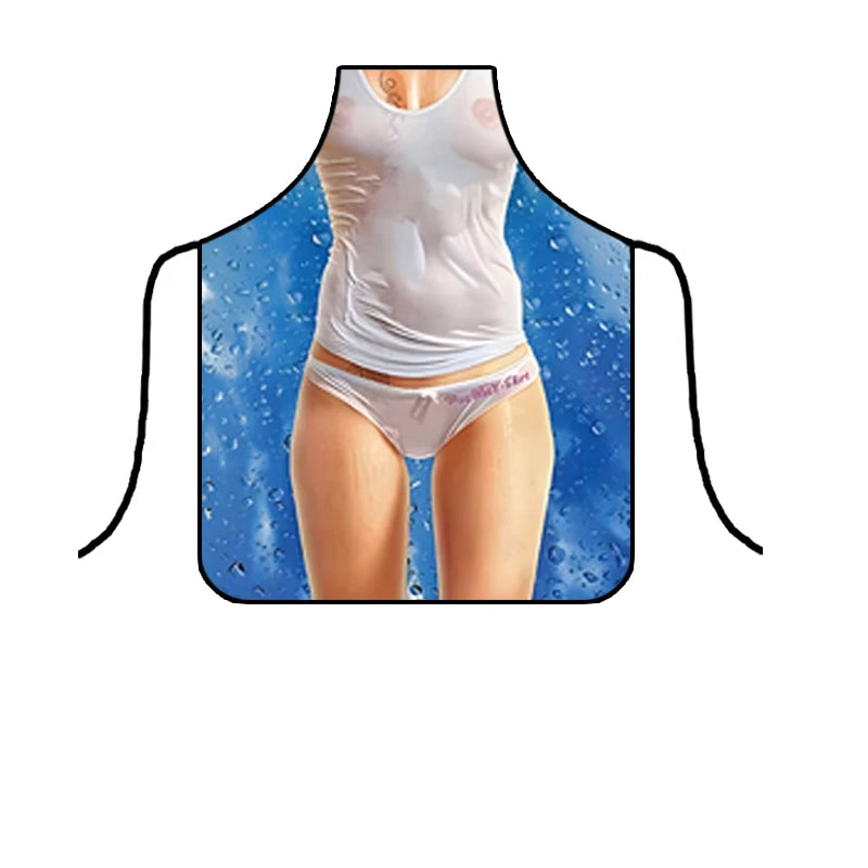 tablier de cuisine adulte femme gilet mouillé