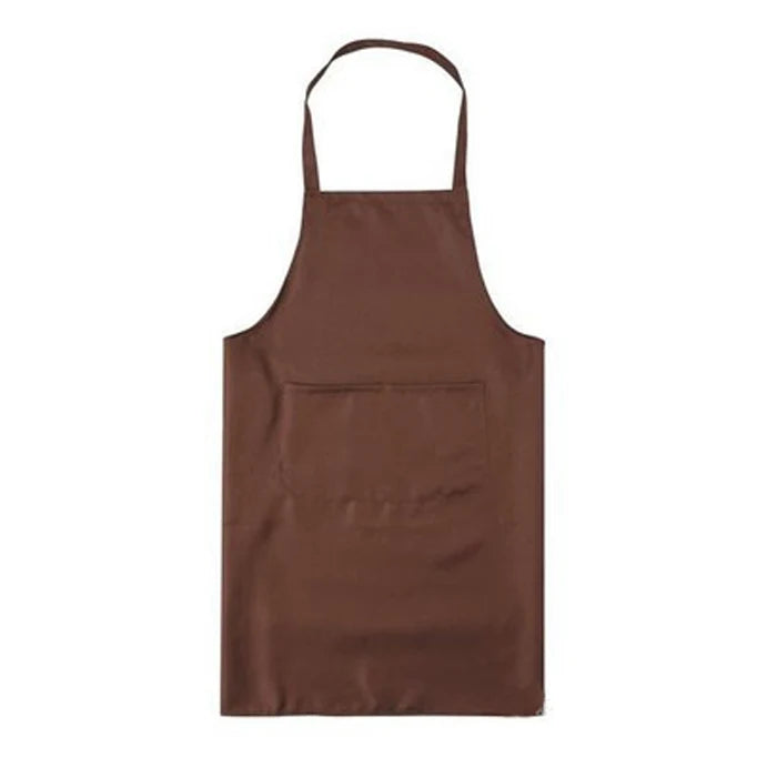 tablier de cuisine coloré café