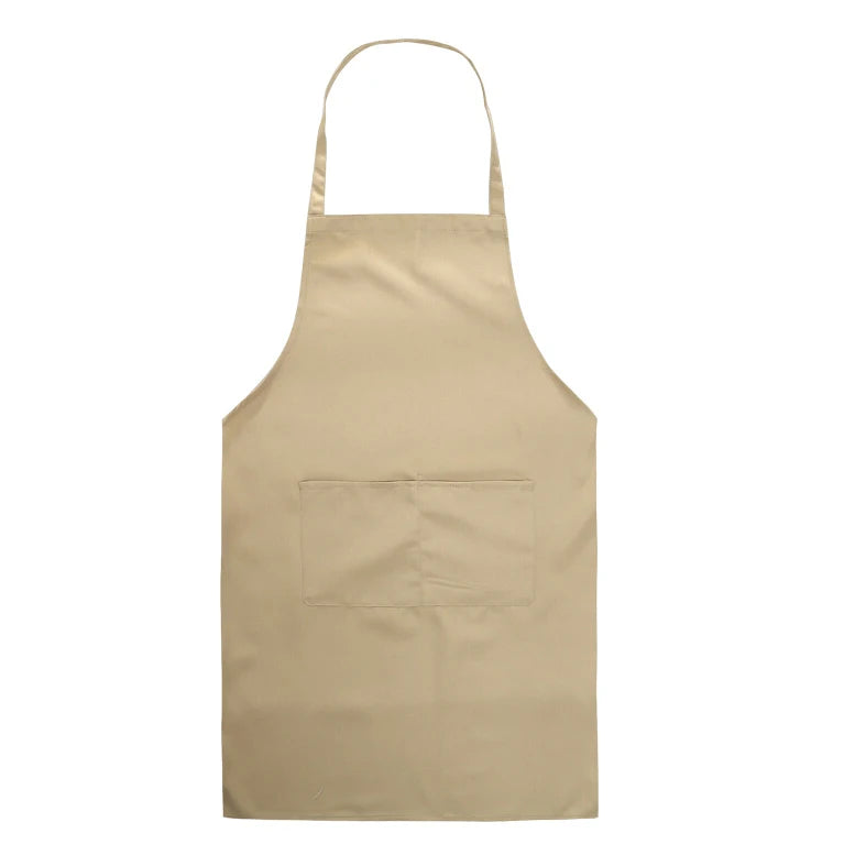 tablier de cuisine coloré kaki