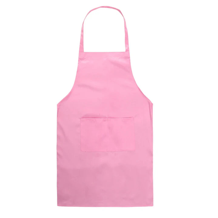 tablier de cuisine coloré rose