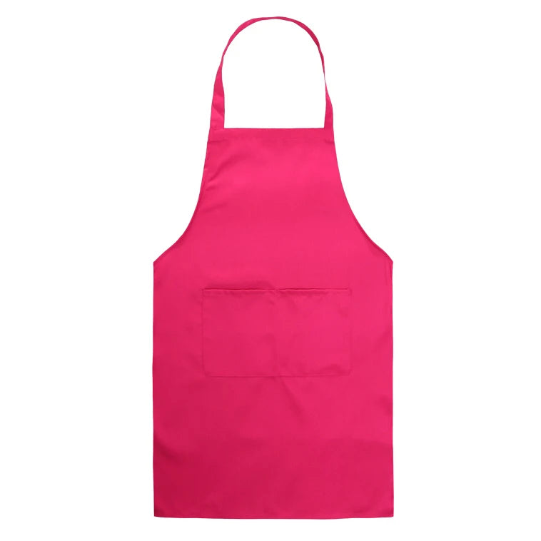 tablier de cuisine coloré rose gomme
