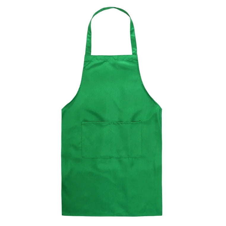 tablier de cuisine coloré vert