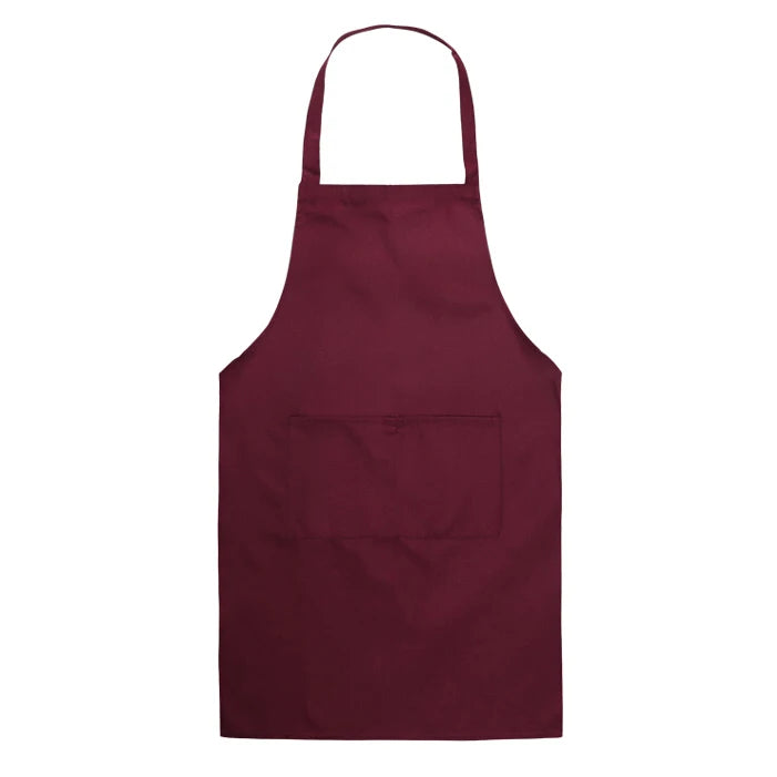 tablier de cuisine coloré vin rouge