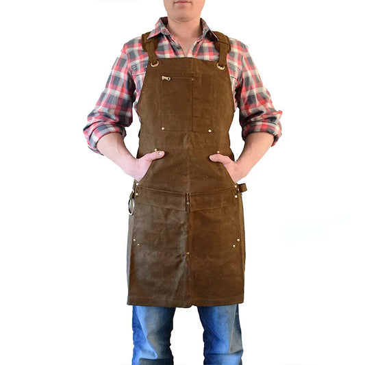 tablier de cuisine en toile cirée