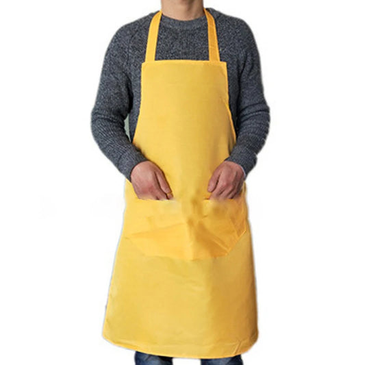 tablier de cuisine jaune