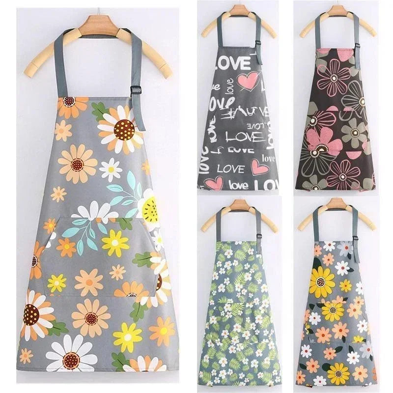 cinq tablier de cuisine maman différent