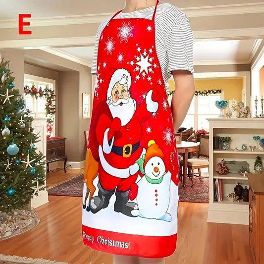 tablier de cuisine père noël