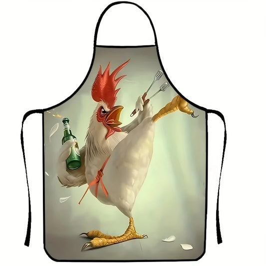 tablier de cuisine poule