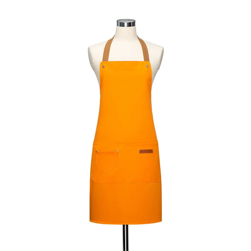 tablier de cuisine pro orange
