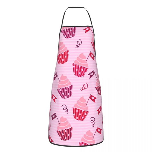 tablier de cuisine rose 