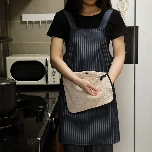 tablier de cuisine serviette